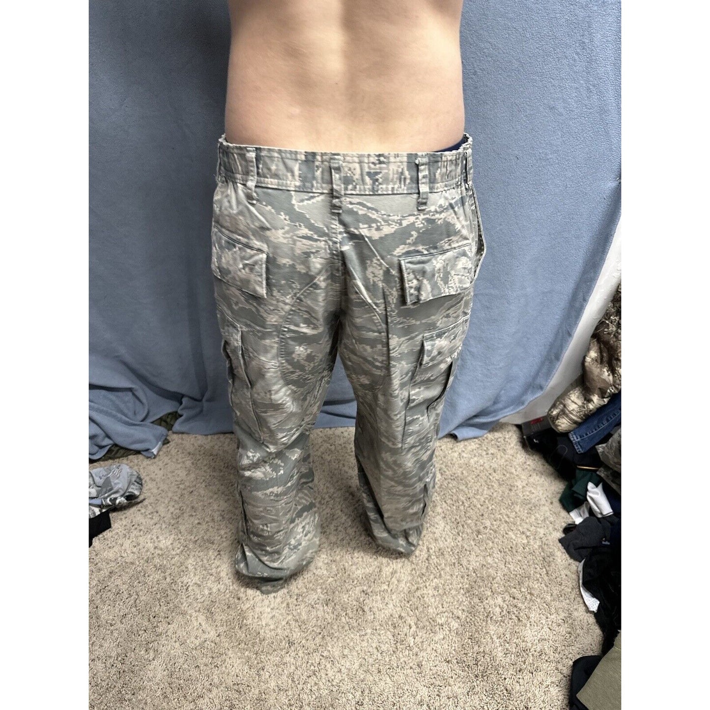 Men’s Airman Battle Uniform Abu USAF Air Force Pants Civil Air Patrol 34S
