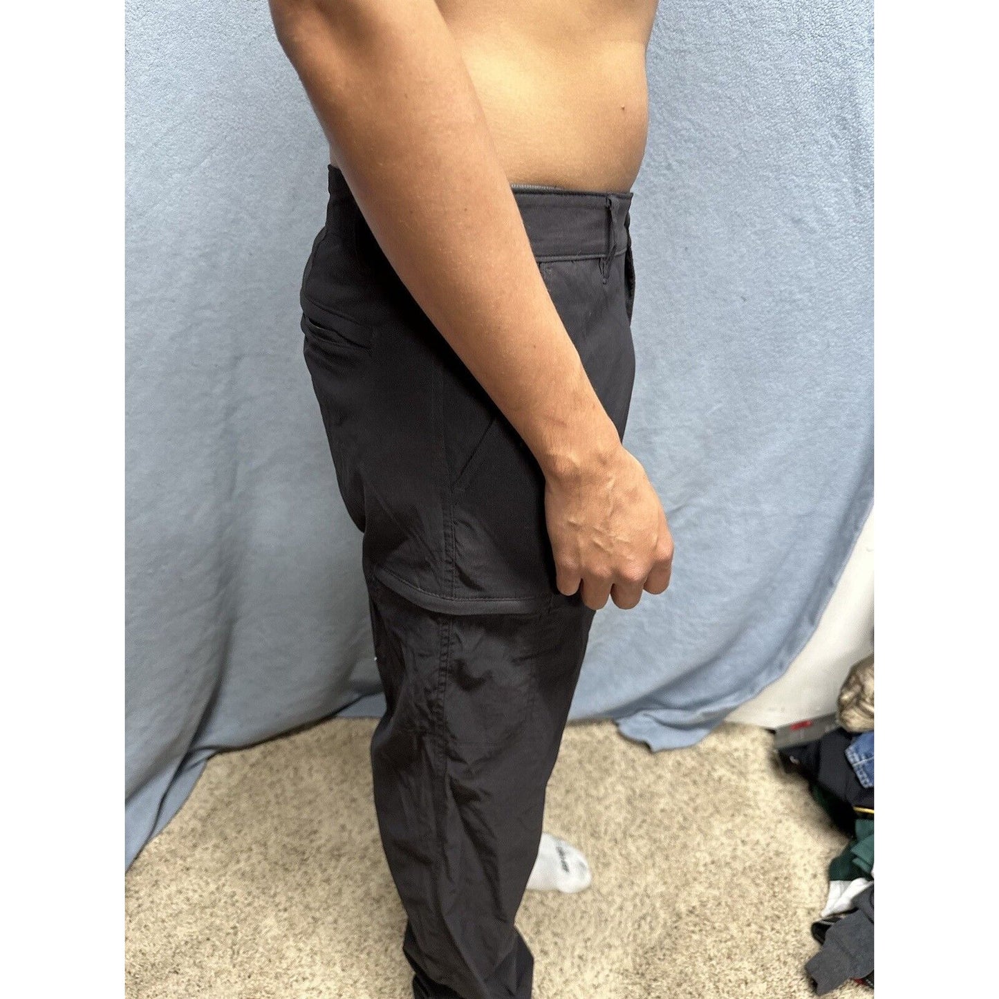 Men’s Union Bay 38x34 Black Nylon And Spandex Pants