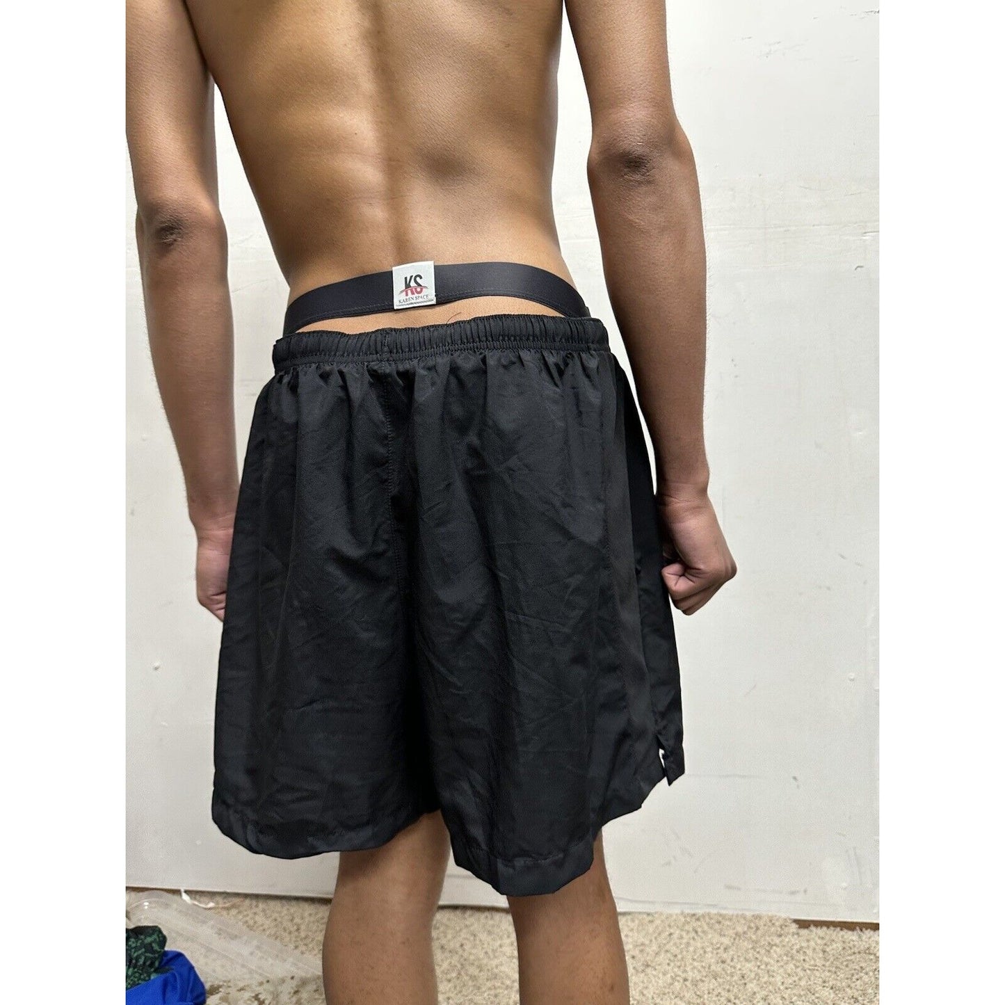 Army black size large physical fitness uniform apfu trunks