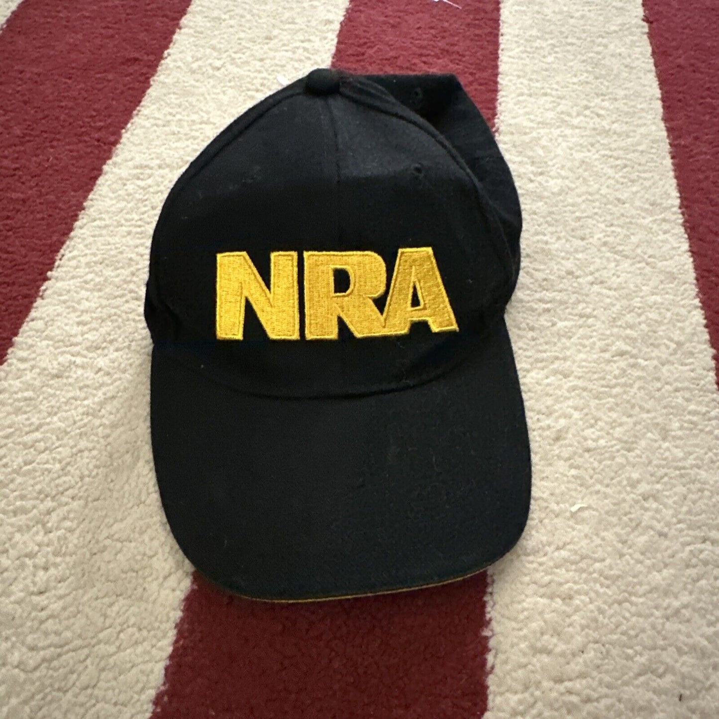 Men’s Black NRA National Rifle Association Baseball Cap Hat