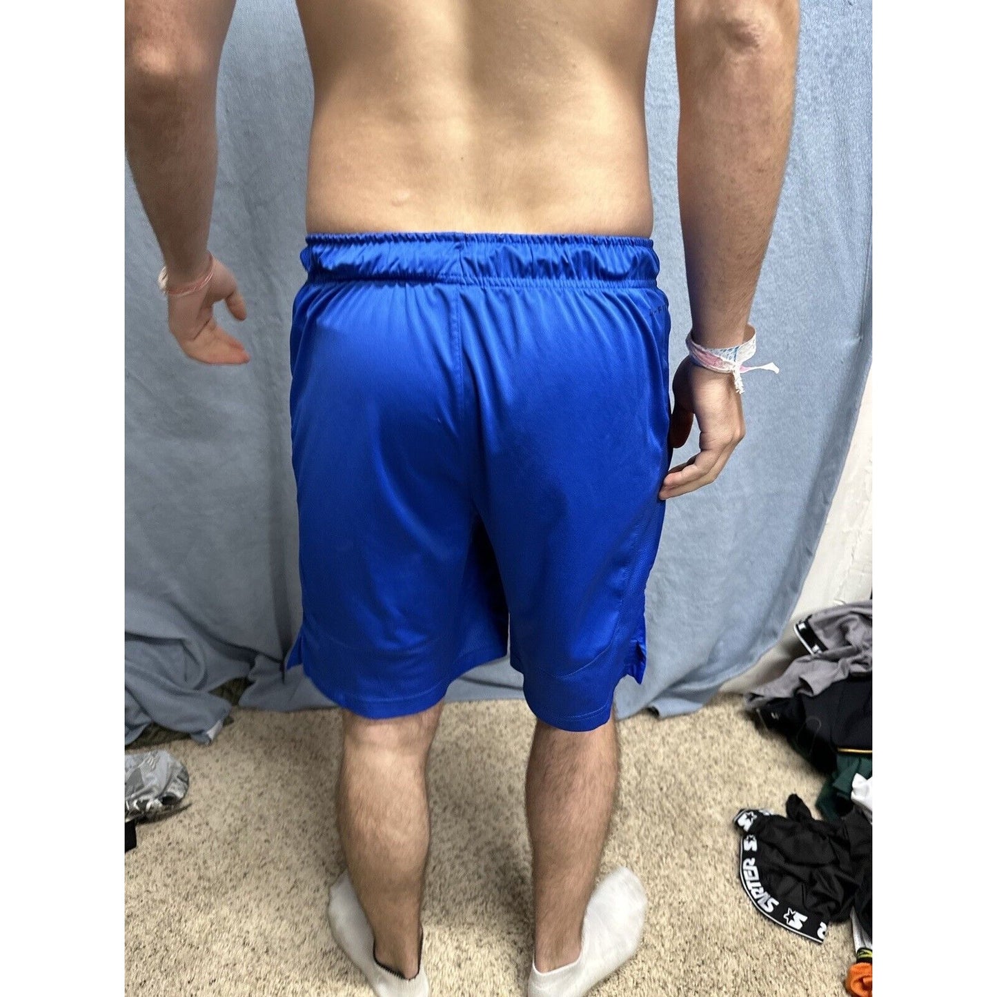 Men’s Blue Nike Medium Dri fit Shorts With Pockets