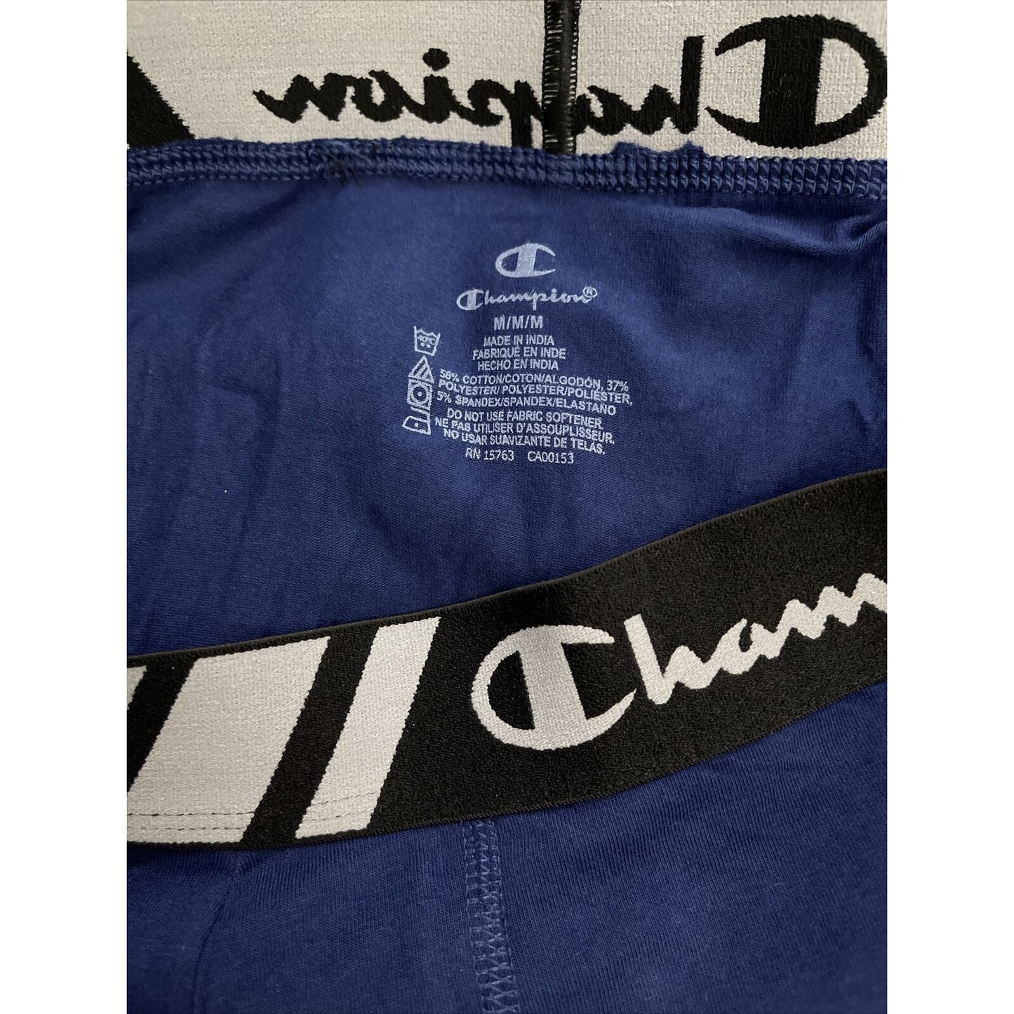 Men’s Champion Royal Blue Boxer Briefs Size Medium