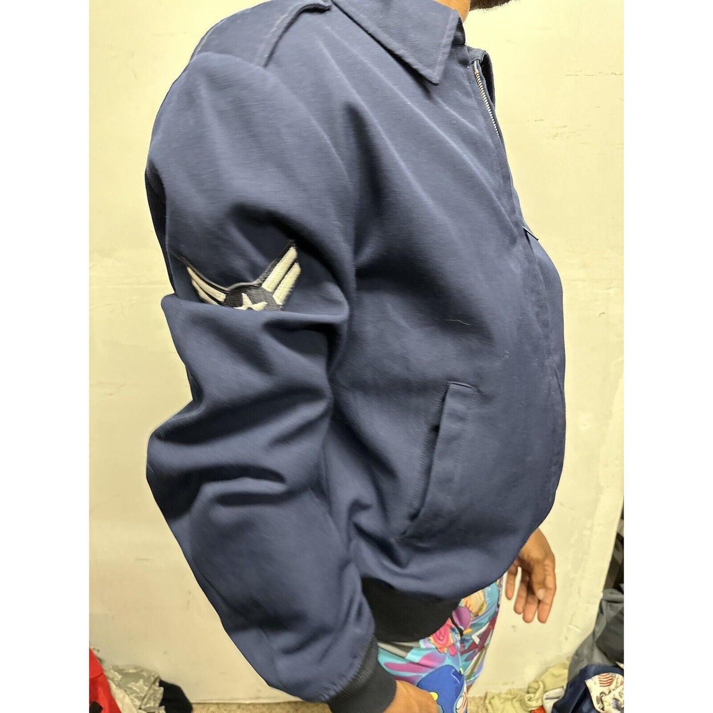 Men’s Air Force USAF Jacket Liner Missing DSCP 40XL Blues Uniform