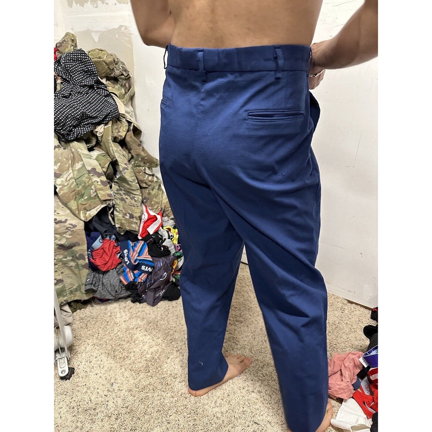 Men’s USAFA Air Force Academy Cadet Trousers Uniform Pants 37R