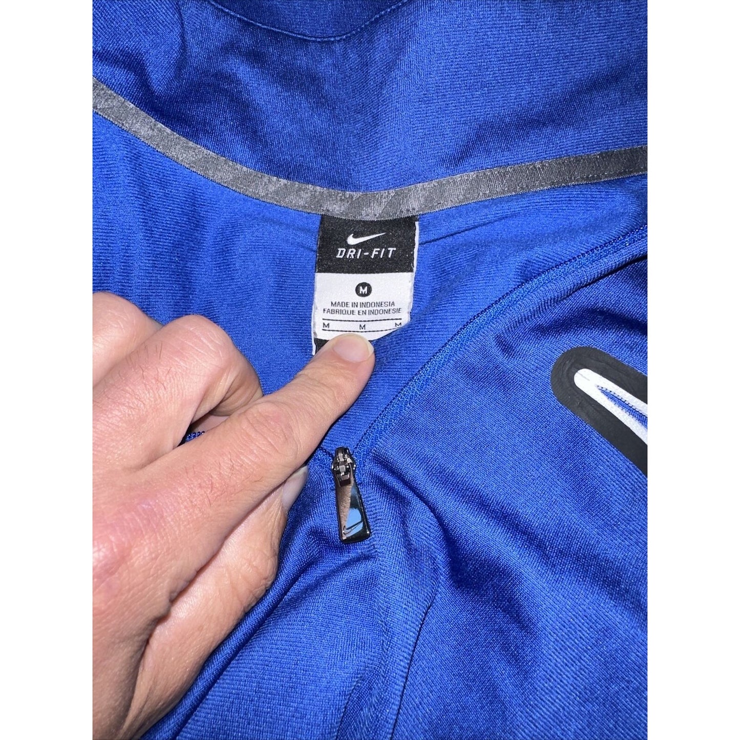 Men’s Blue Air Force Falcons USAFA Nike 1/4 Zip Pull Over Jacket