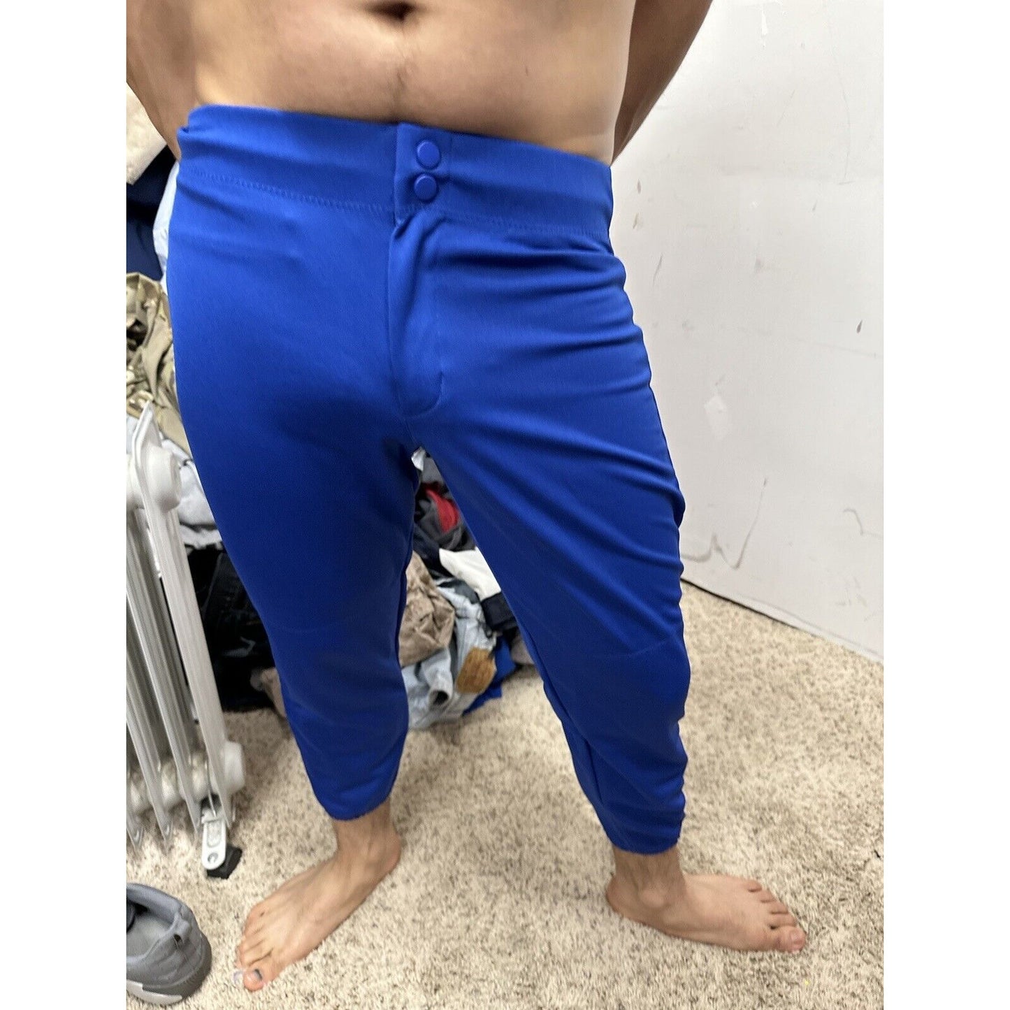 Men’s Blue Baseball Pants Medium Fits Small See Pics Intensity