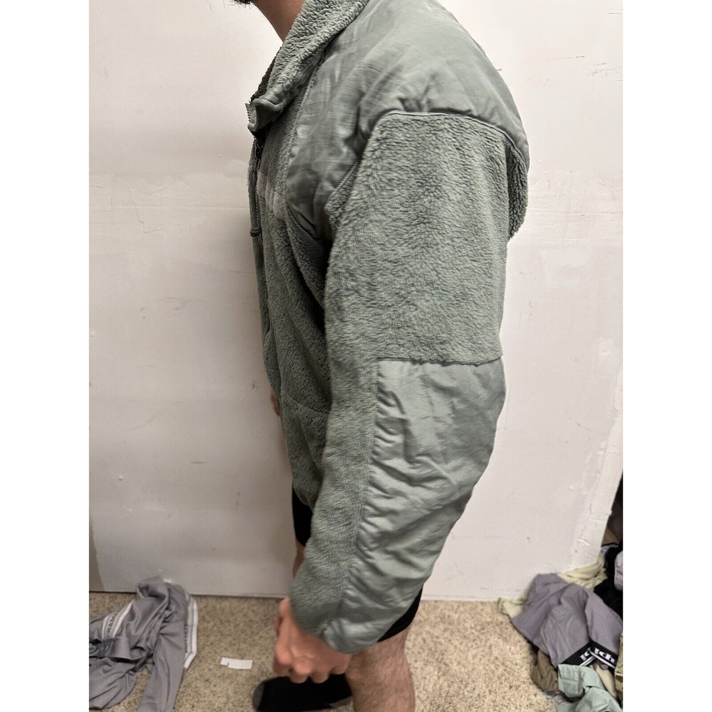 Men’s Sage Green USAF Air Force Fleece Gen III Jacket Civil Air Patrol - Army