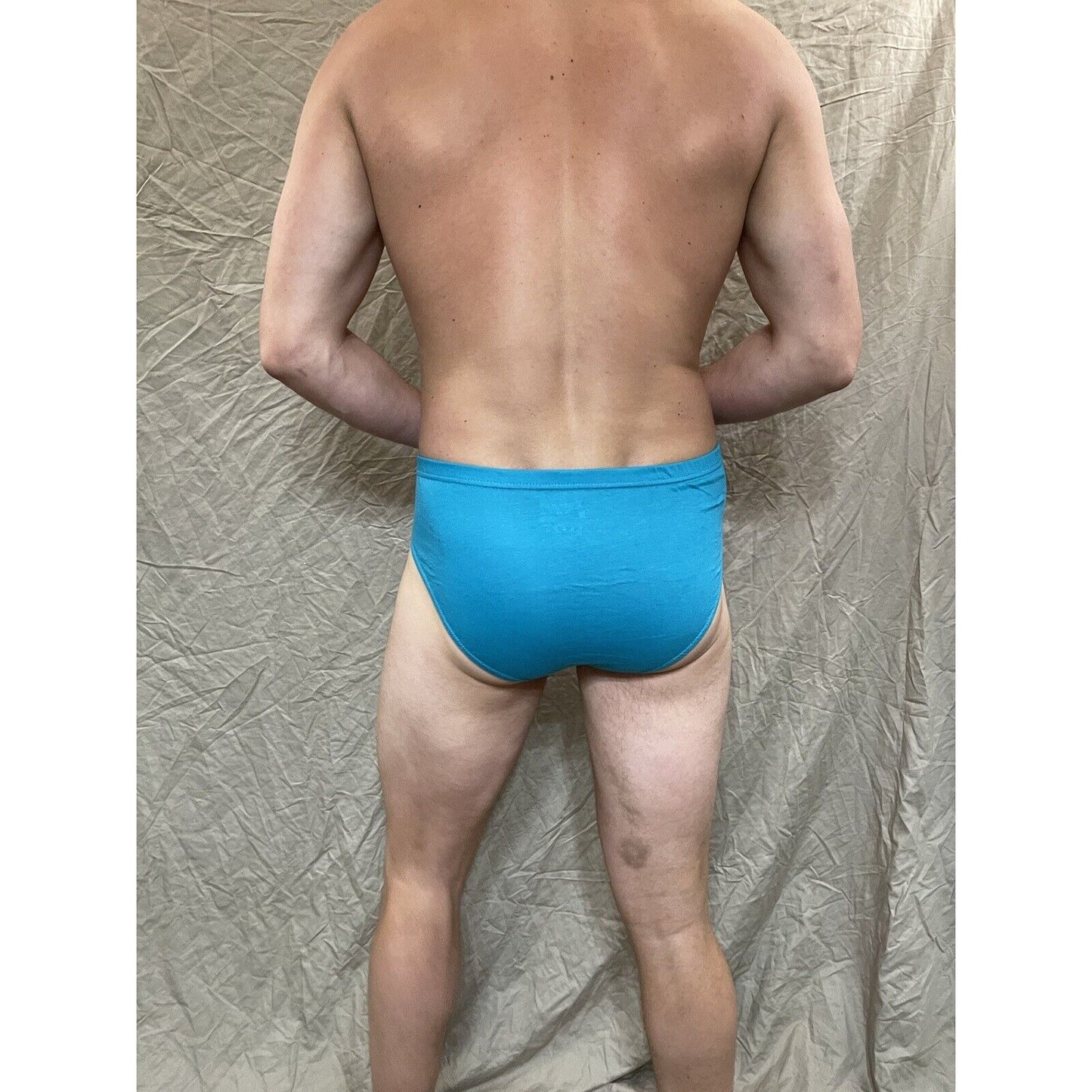 men's papi Aqua Green Large brief cotton