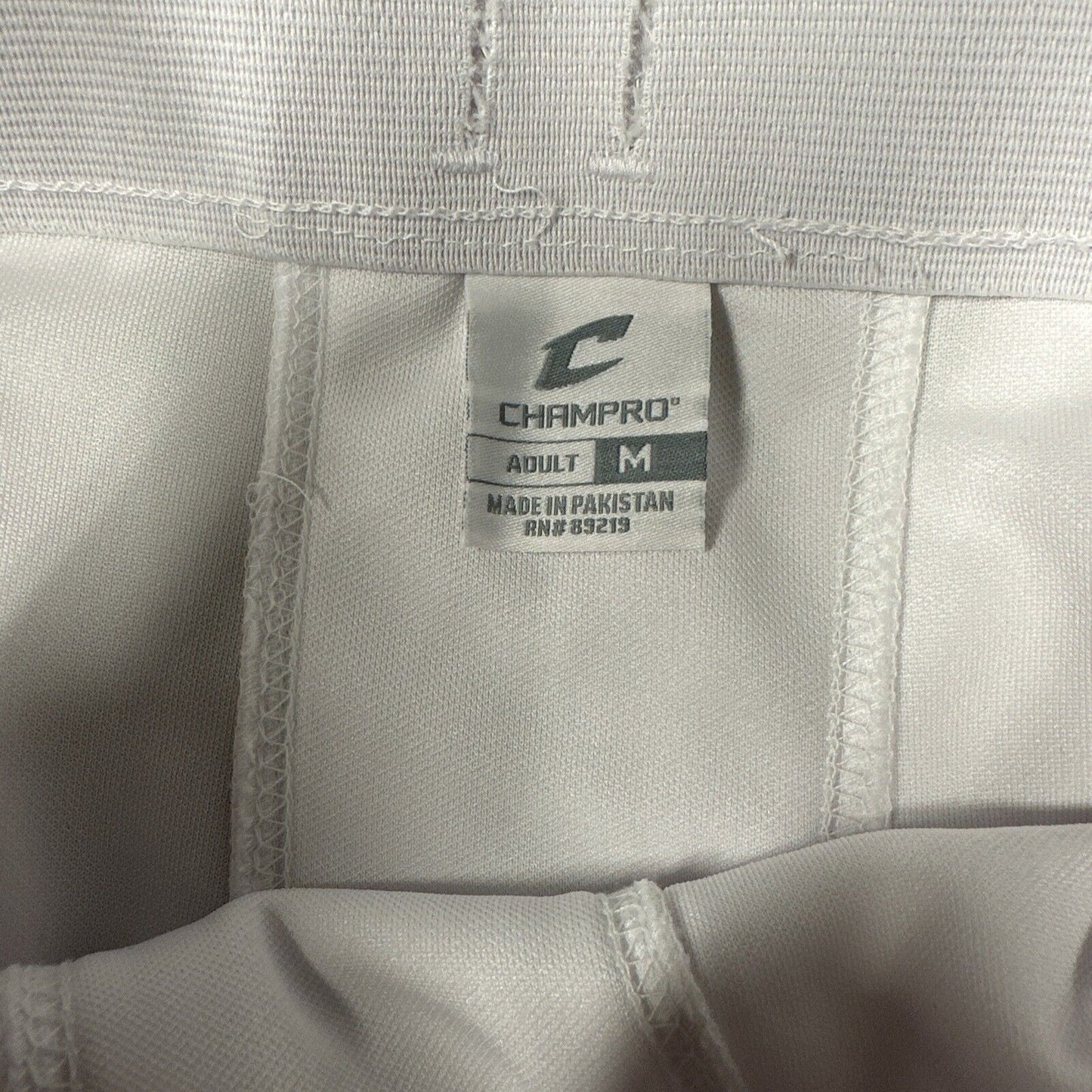 Champro Touchback Non-Integrated (No Pads) Football Pants Adult Medium White