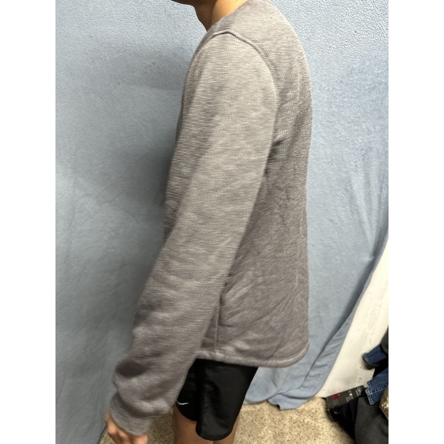 Men’s Pullover Gray B.C. Clothing Heritage Sweater Large