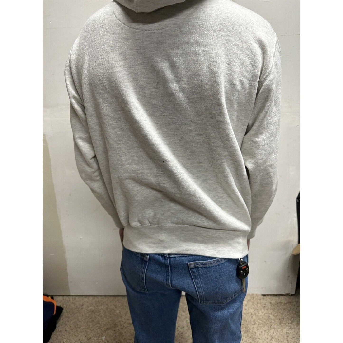 men’s city wear SF san francisco california hoodie white
