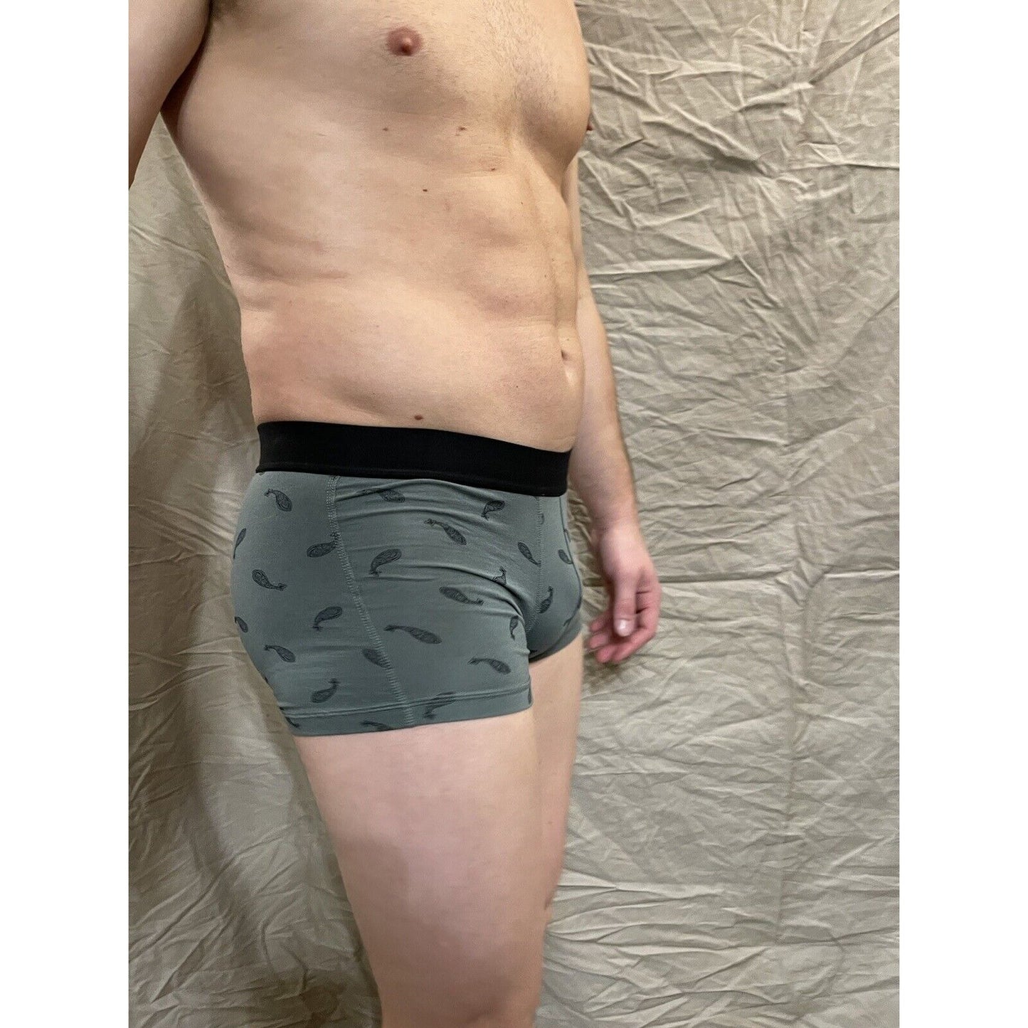 men's green H&M small boxer briefs
