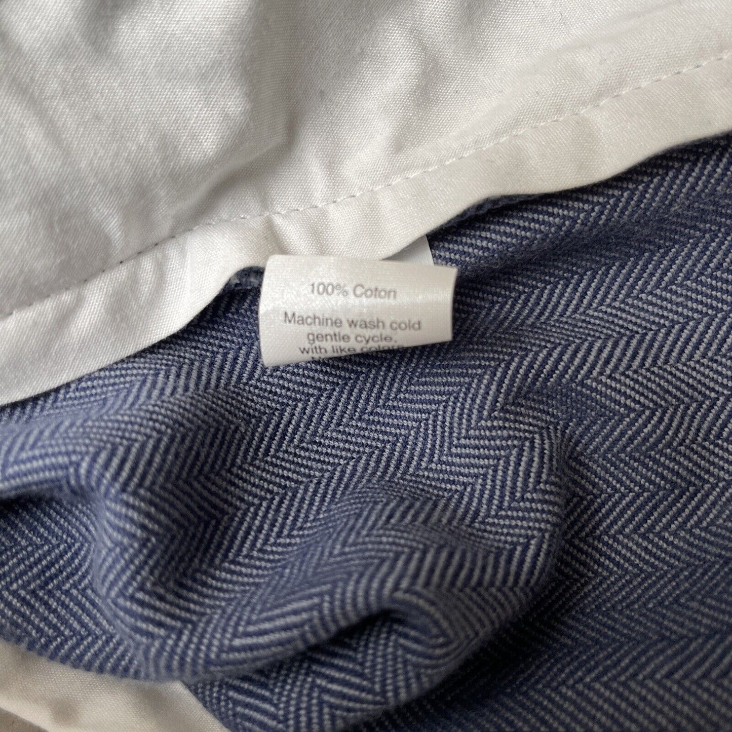 J. Crew Men’s Bluish Gray Cotton Dress Pants The Driggs 33 X 30