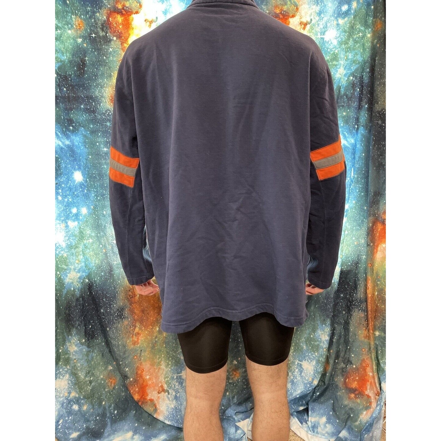 Men's NFL team apparel denver broncos pull over medium
