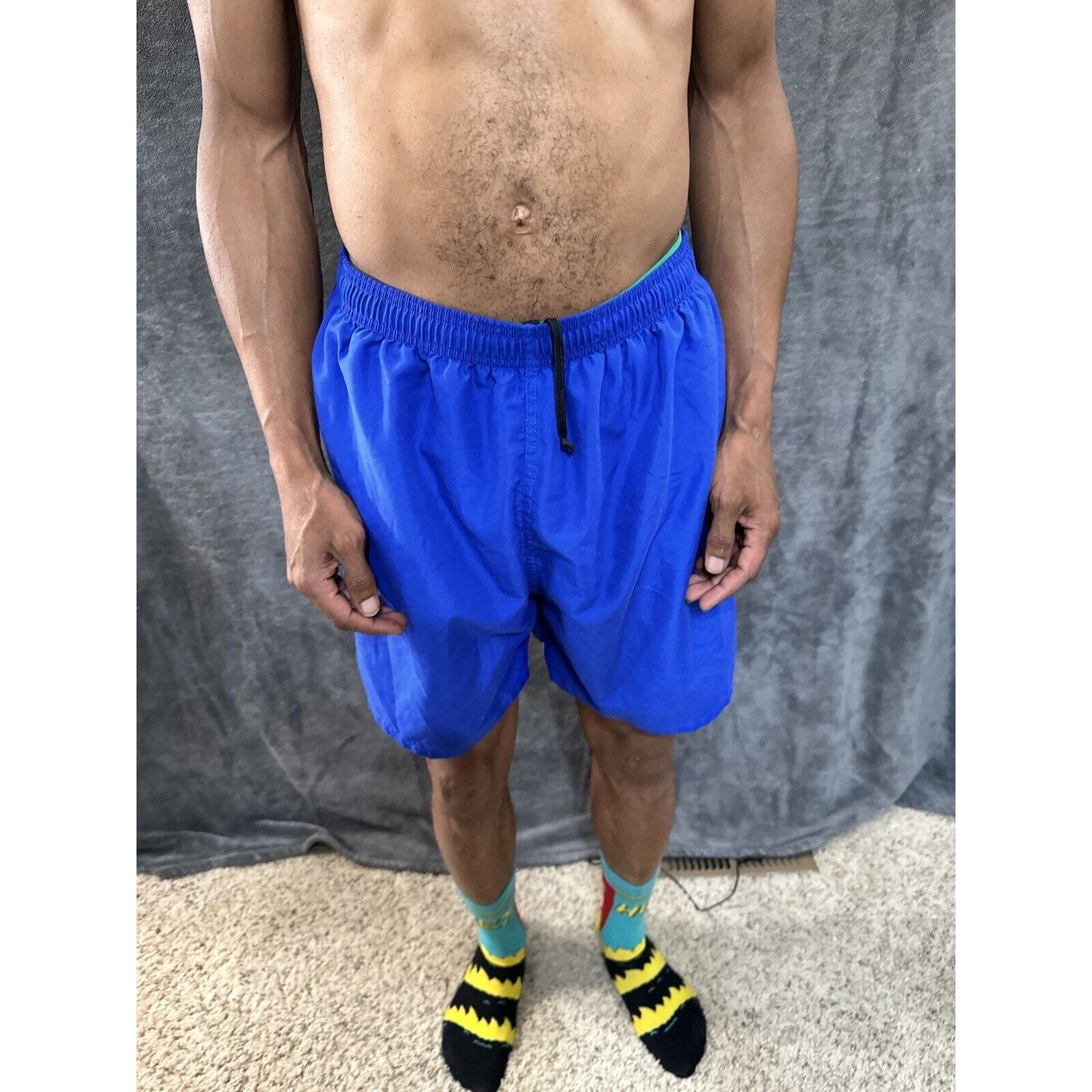 Men’s Blue Large USAFA Cadet Dolfin Swim Trunks Issued Air Force Academy