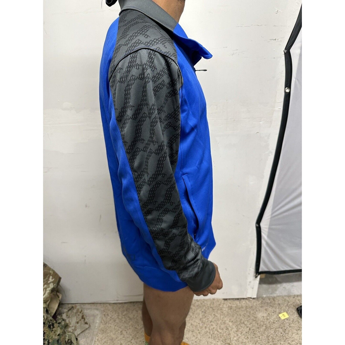 Men’s Blue USAFA Air Force Academy Falcons Zip Up Jacket nike dri fit medium