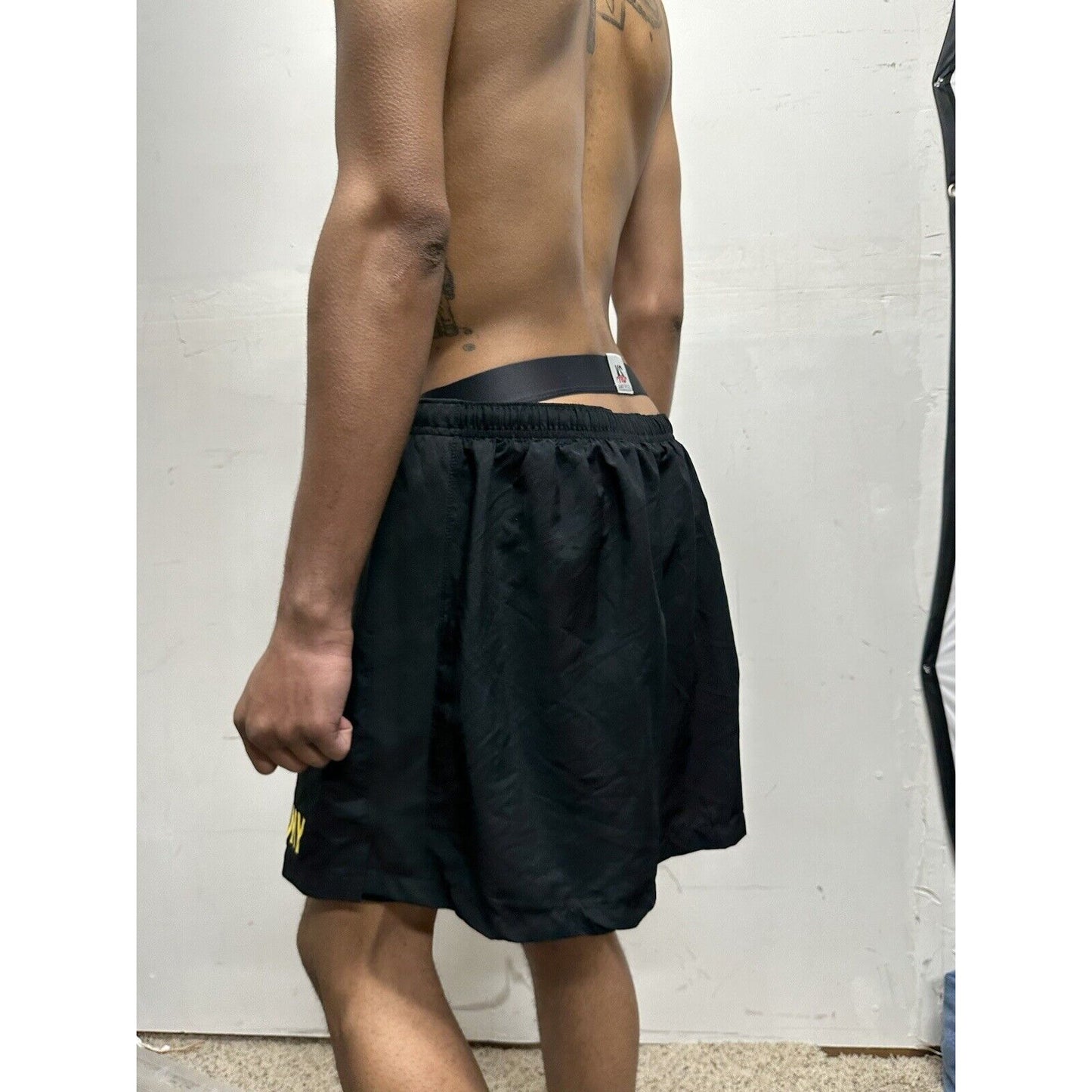 Army black size large physical fitness uniform apfu trunks