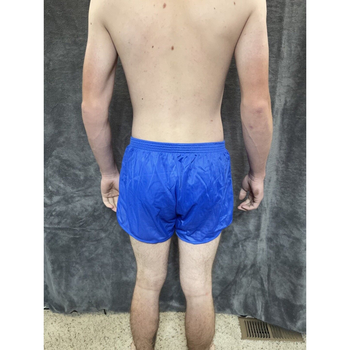 men's soffe ranger panties athletic shorts royal blue medium
