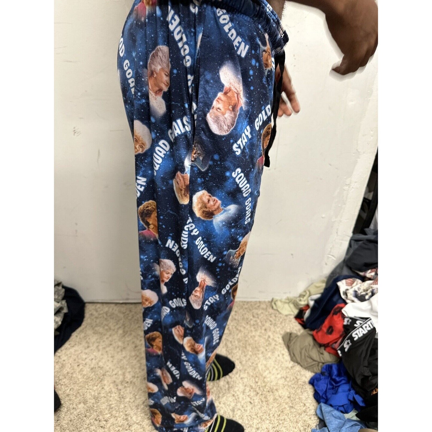 The Golden Girls Medium Lounge Pants Sleepwear Blue