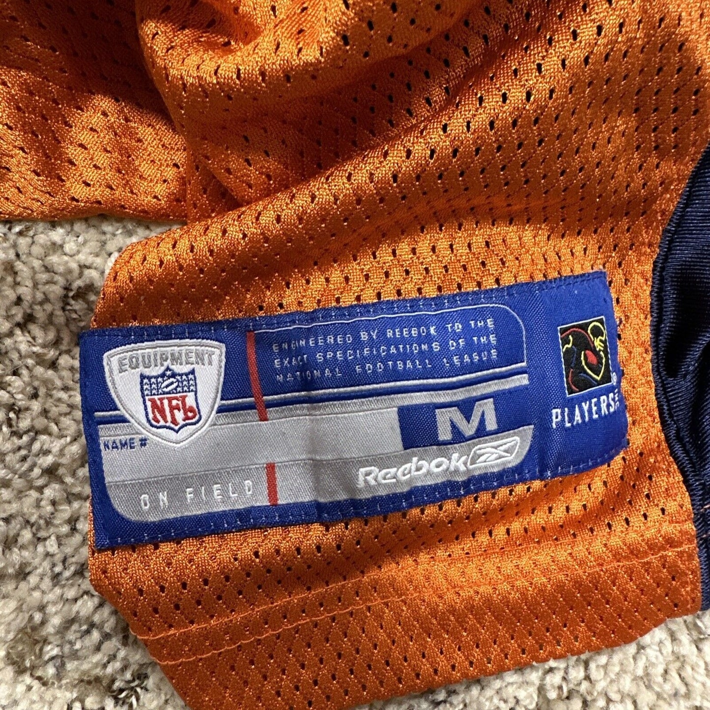 Men’s NFL Equipment Reebok Denver Broncos 26 Bell Football Jersey