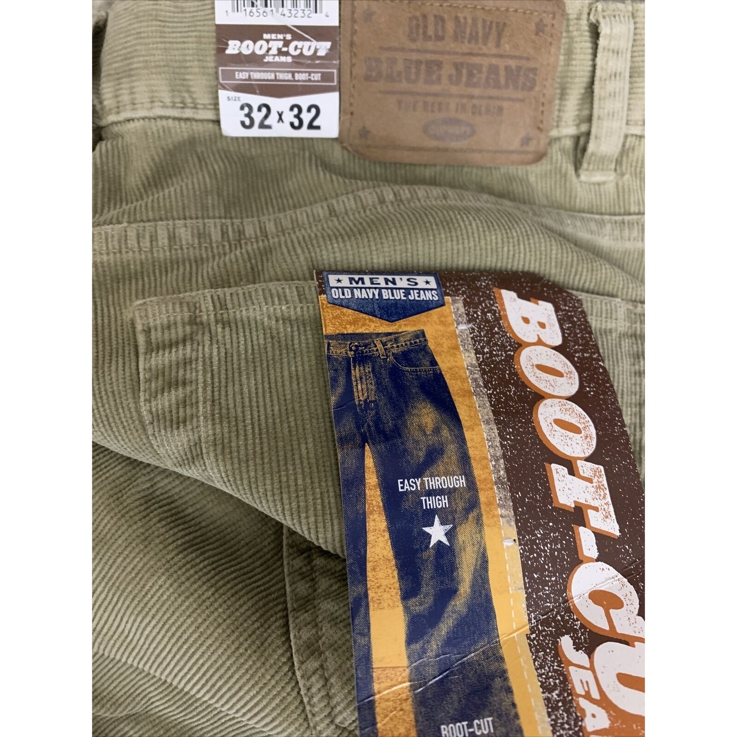 Old Navy Boot-cut Jeans 32x32 Khaki Corduroy