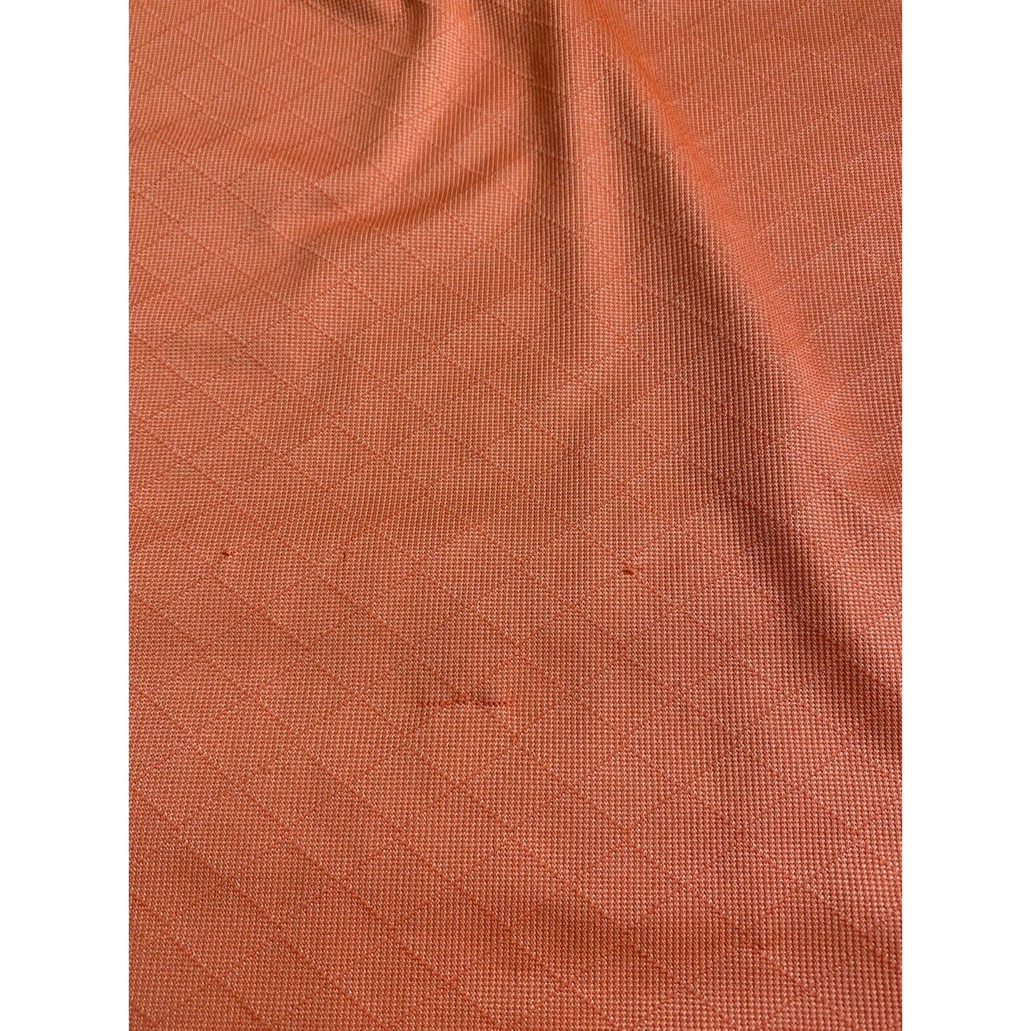 Kirkland Signature Performance Polo Knit Size Medium Bright Orange Short Sleeves