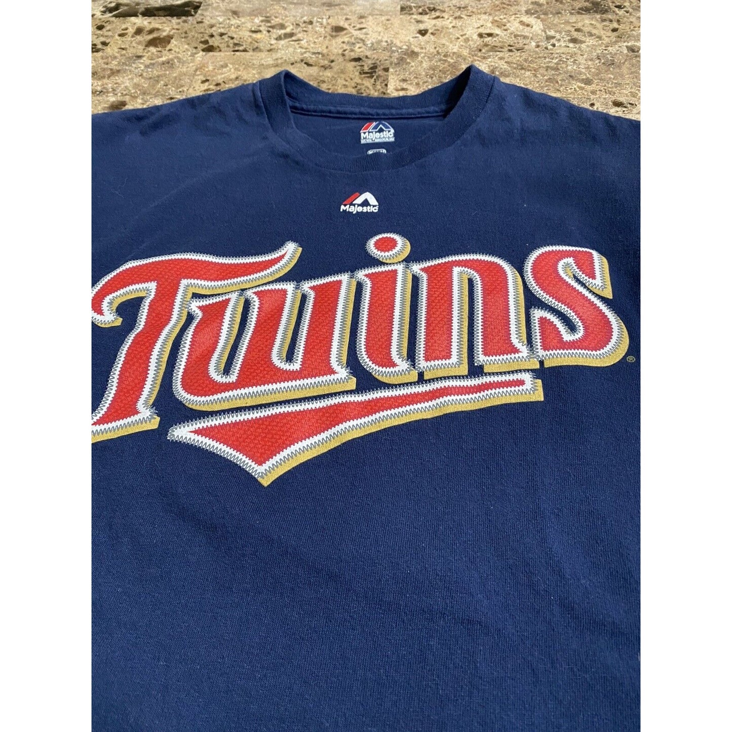 Minnesota Twins Brian Dozier #2 Majestic Jersey Medium T-Shirt