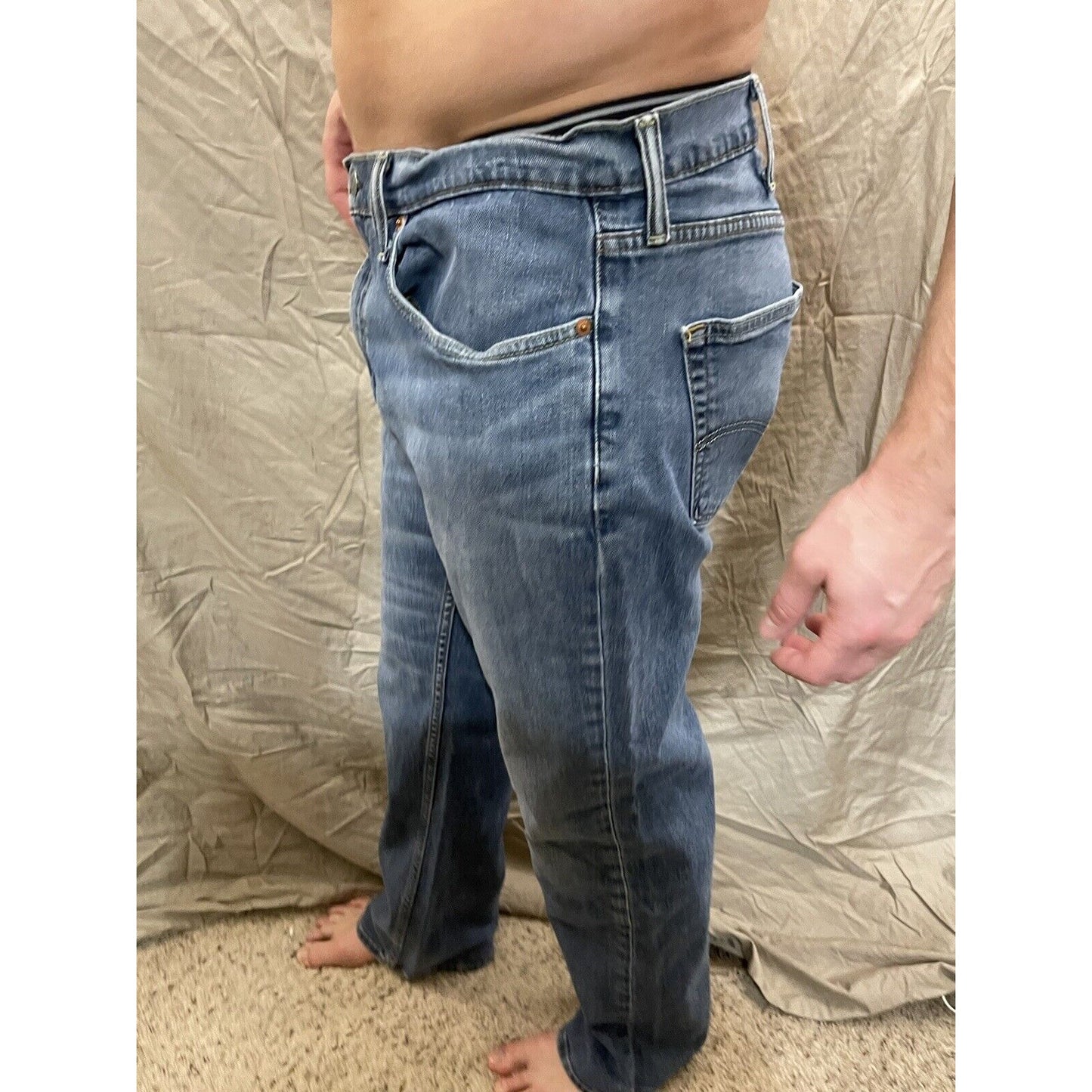 Men's Blue Levis 559 38 x 34 jeans