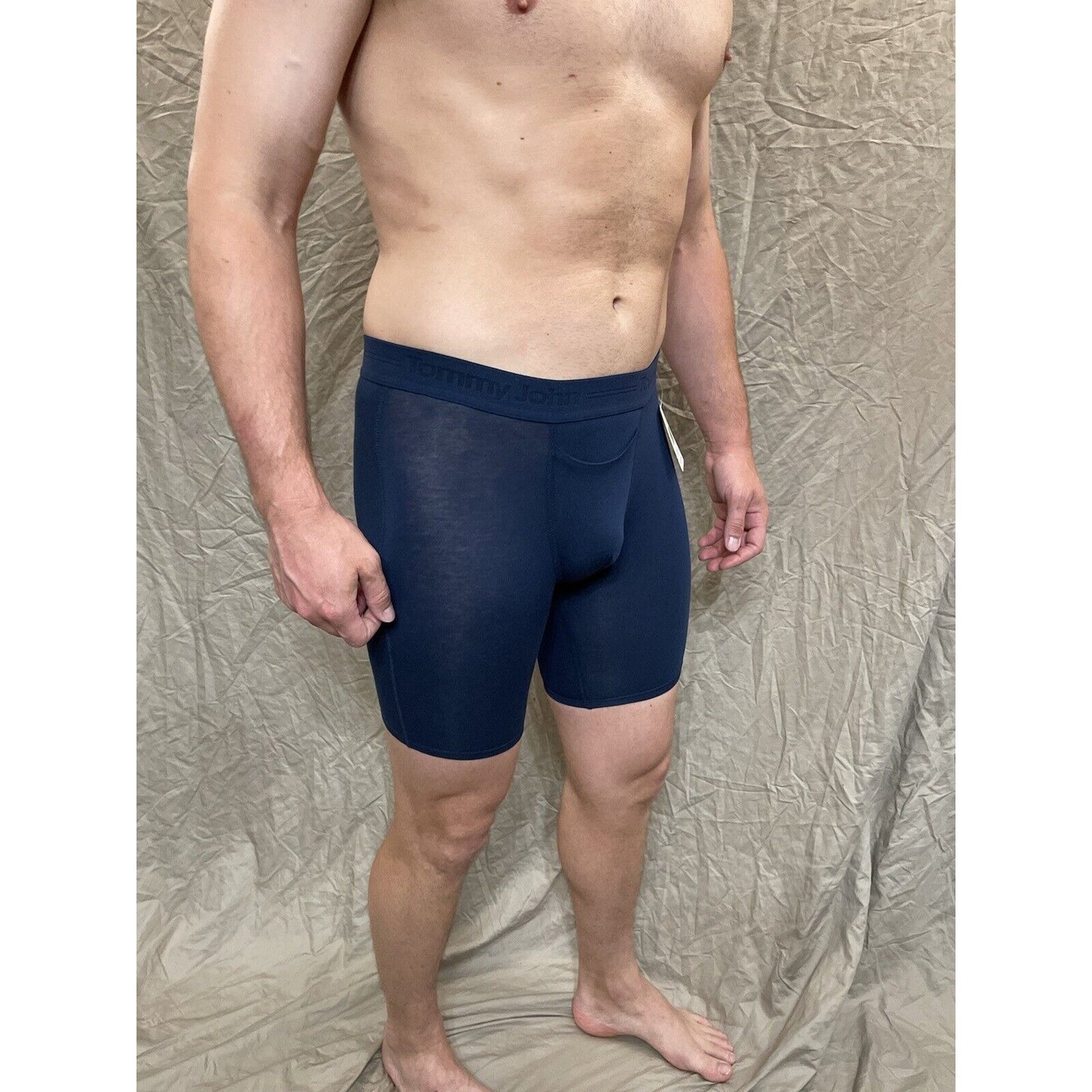 men's Dress Blue tommy john cotton basics boxer brief small