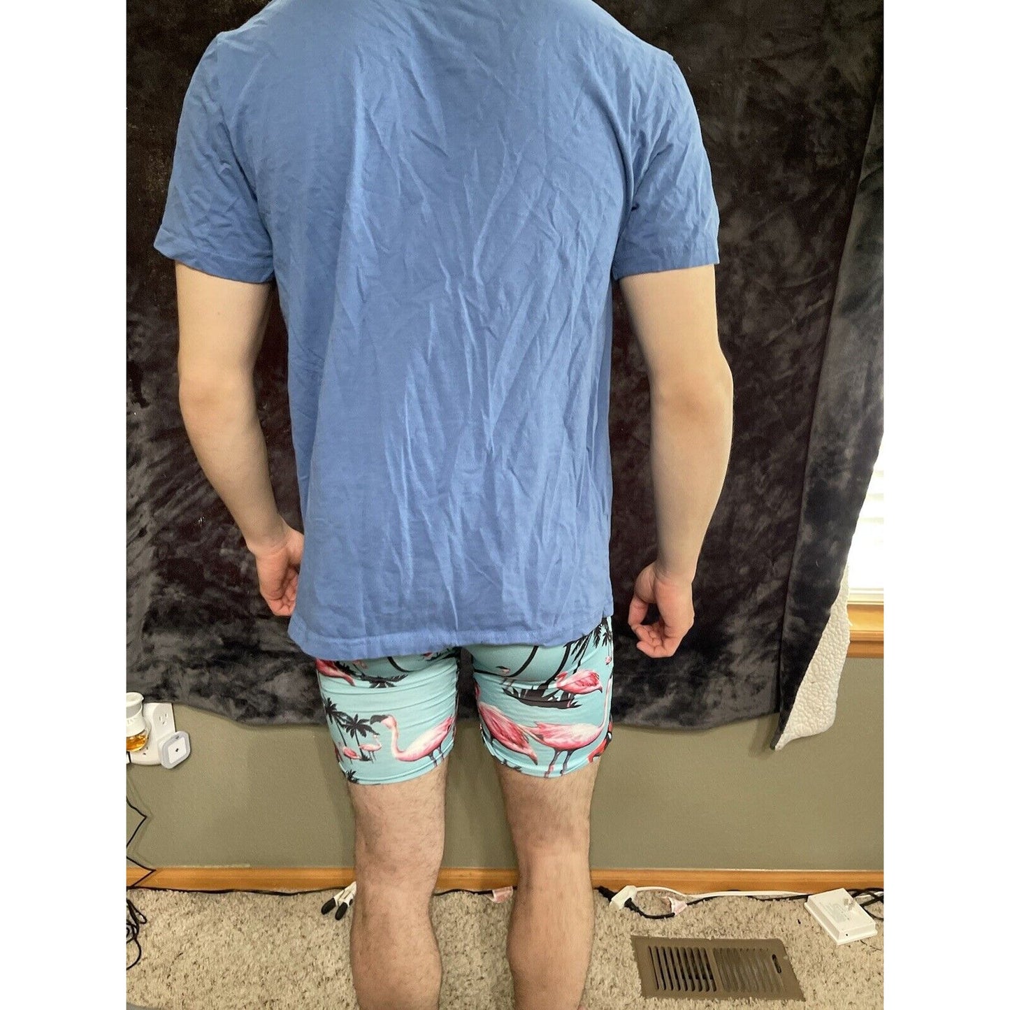Men’s Large Forever 21 Blue Short Sleeve Shirt