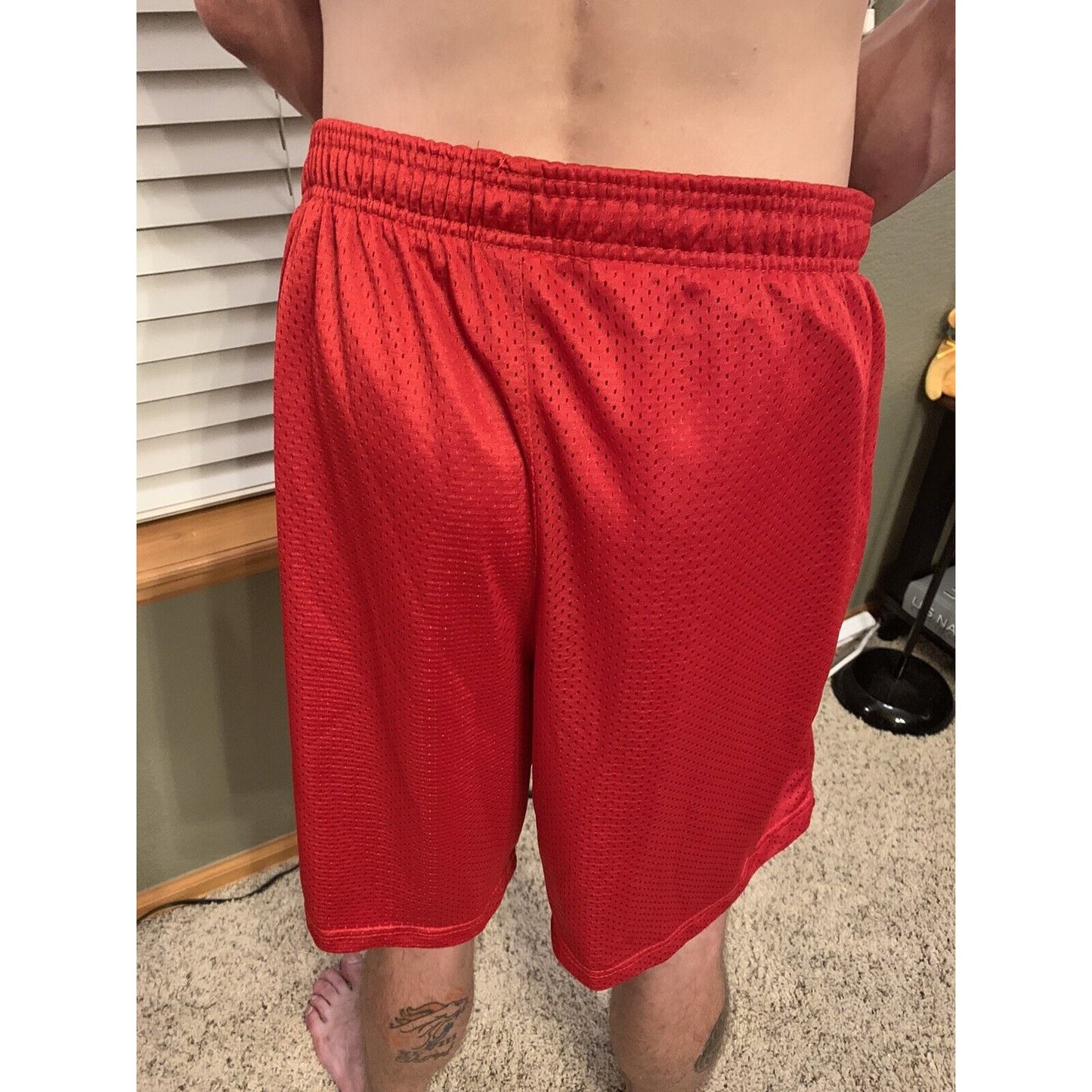 US Polo Assn Shorts Men’s Extra Large Red Mesh XL