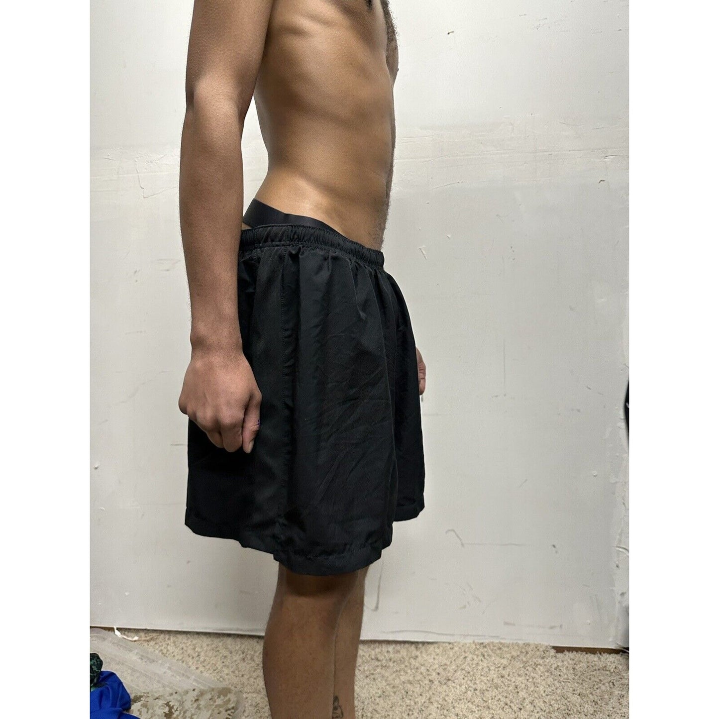 Army black size large physical fitness uniform apfu trunks