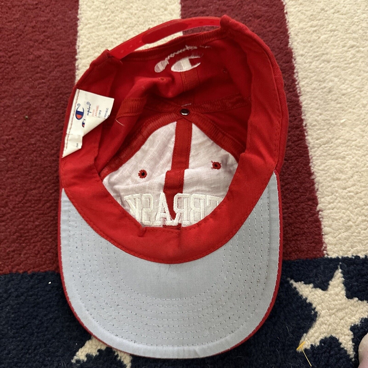 Red Nebraska Champion Baseball Cap Hat