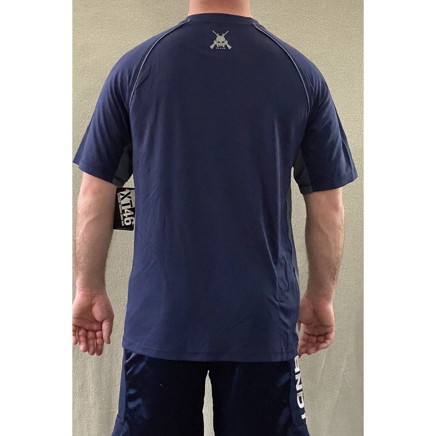 XT46 Extreme Training by Soffe Men’s Medium Navy Blue Athletic Polyester T-shirt