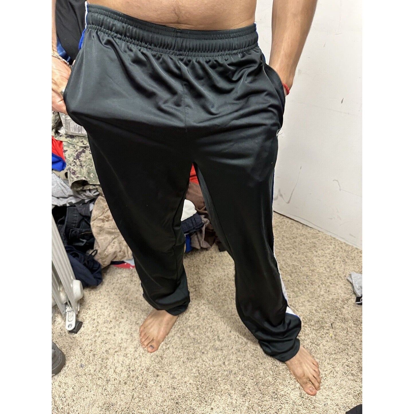 Men’s Champion Black Small Workout Pants Track Running Pants