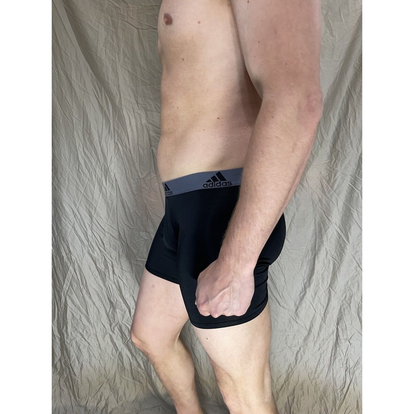 men's adidas black aeroready compression shorts medium