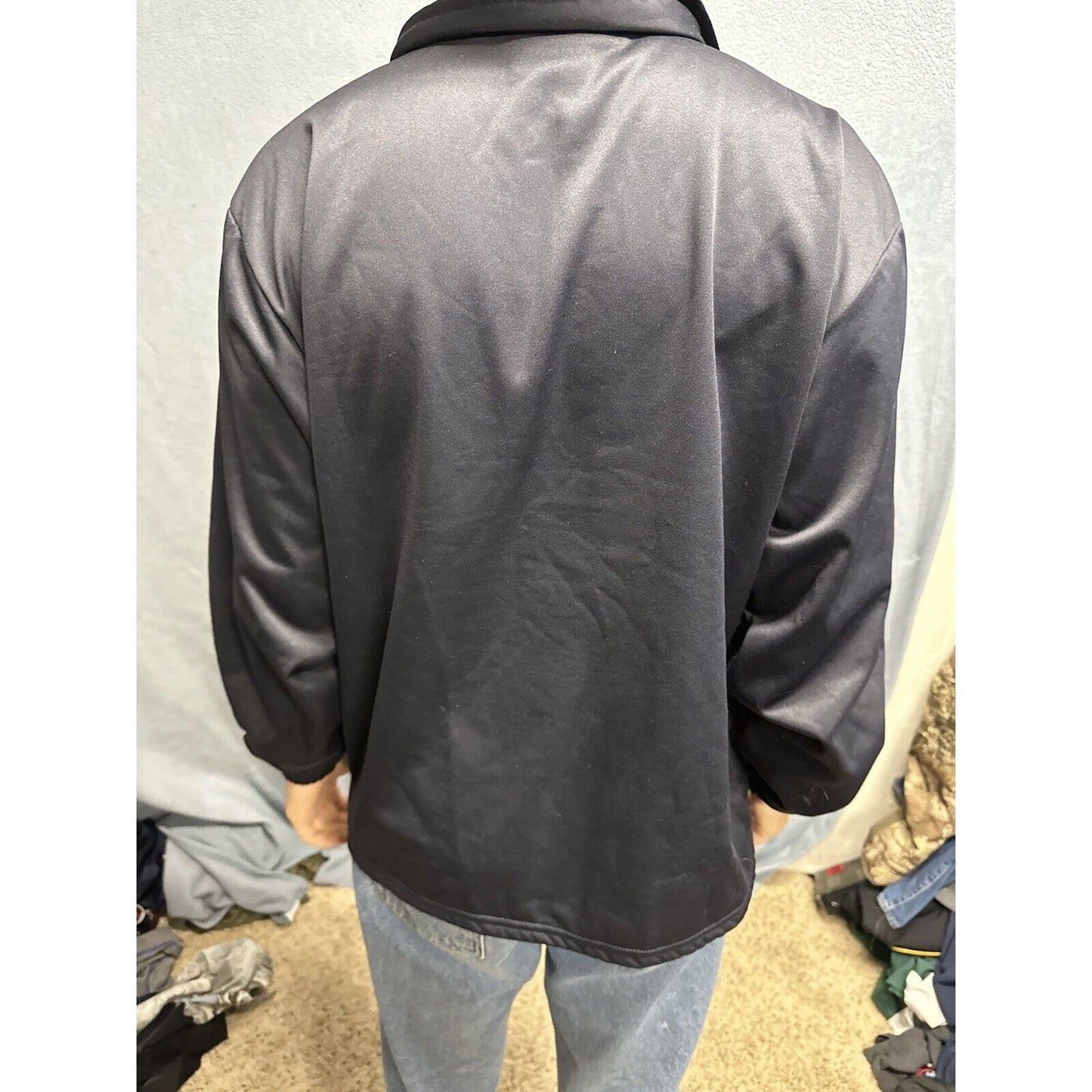 Men’s Dark Blue US Olympic Committee Fill Zip Large Jacket Polyester