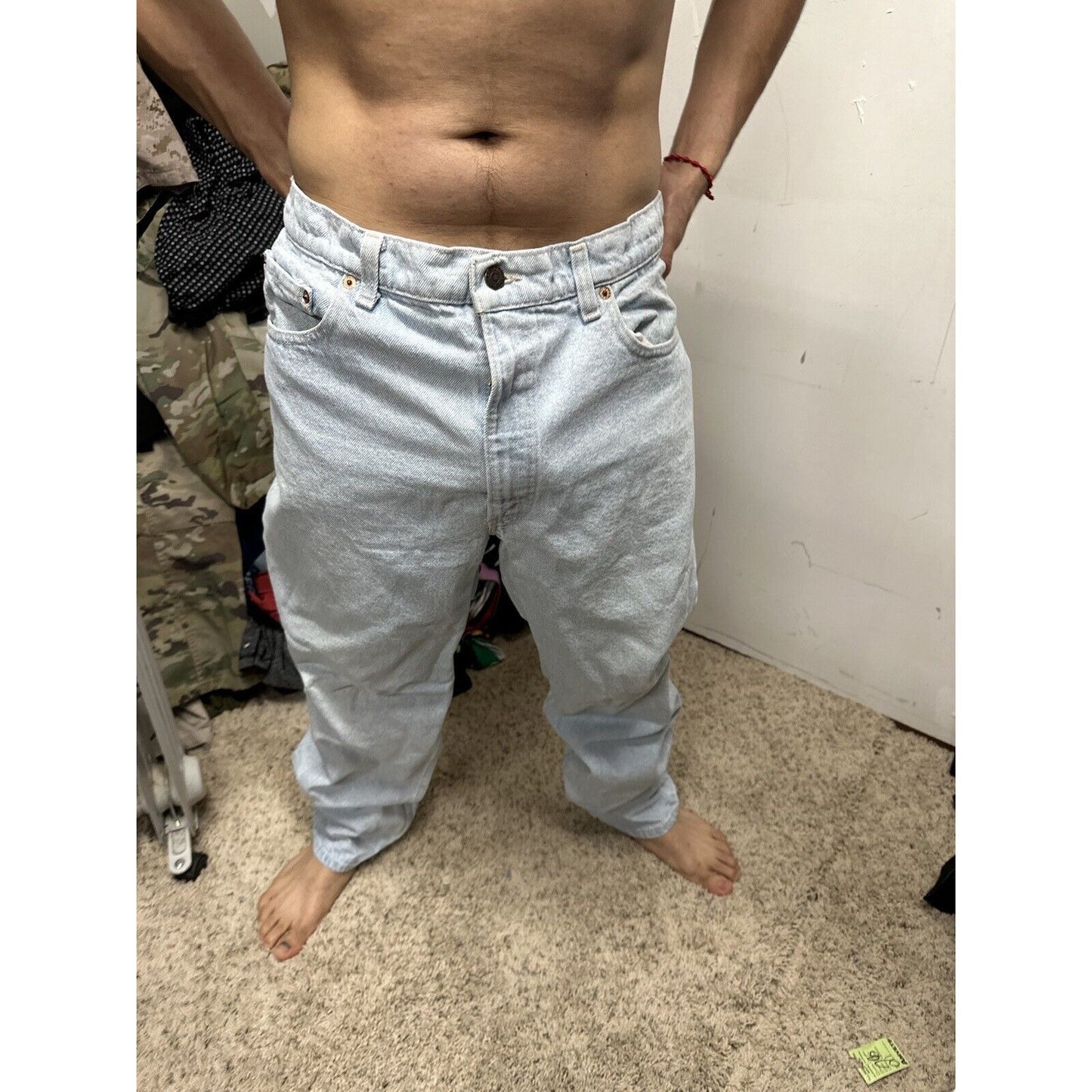 Men’s Light Blue Levi’s 550 38 X 32 Jeans