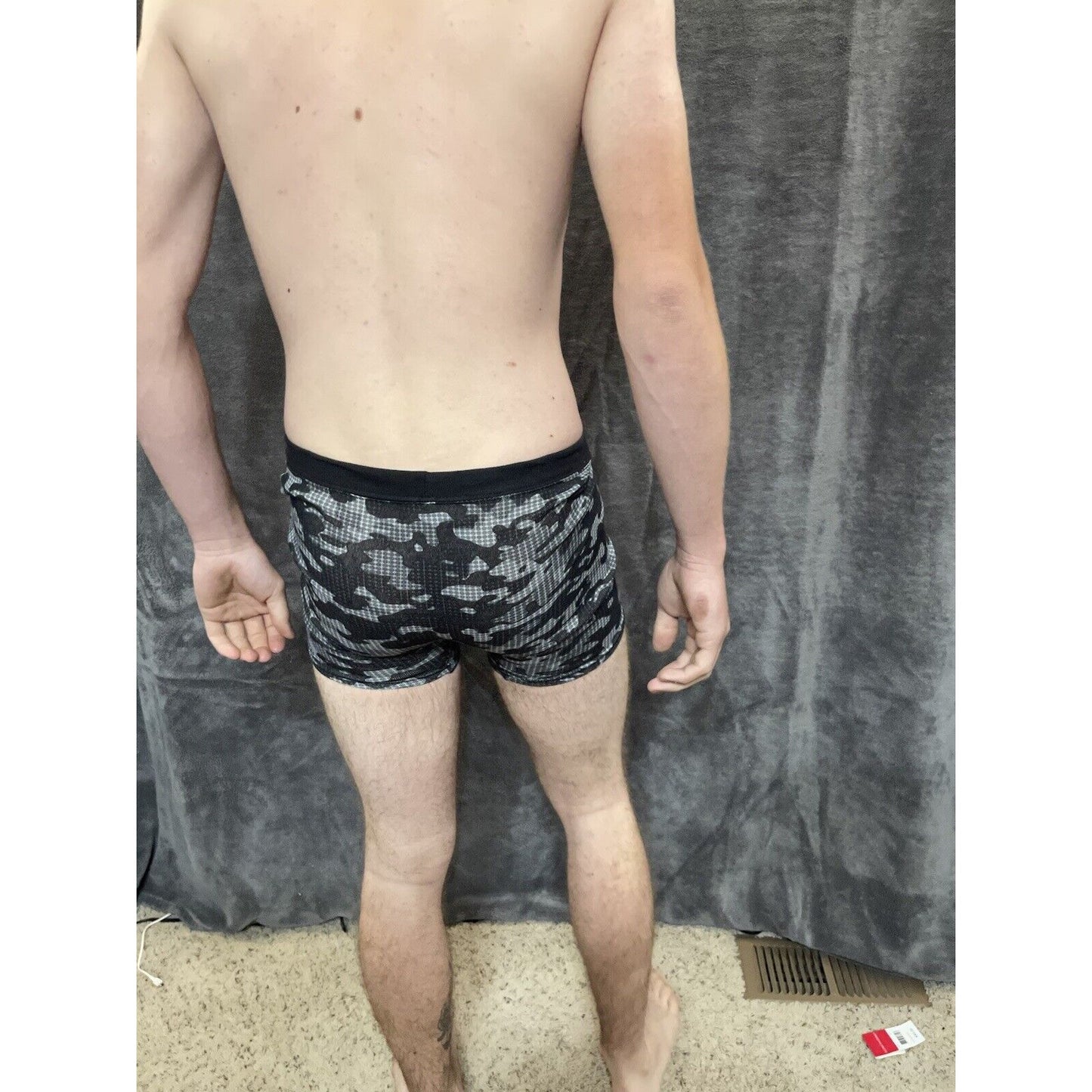 boy's youth XL Dark Gray Camo hanes boxer brief