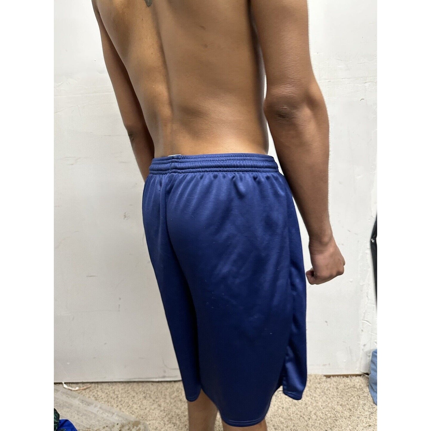Men’s blue medium athletic usafa Air Force academy cadet shorts