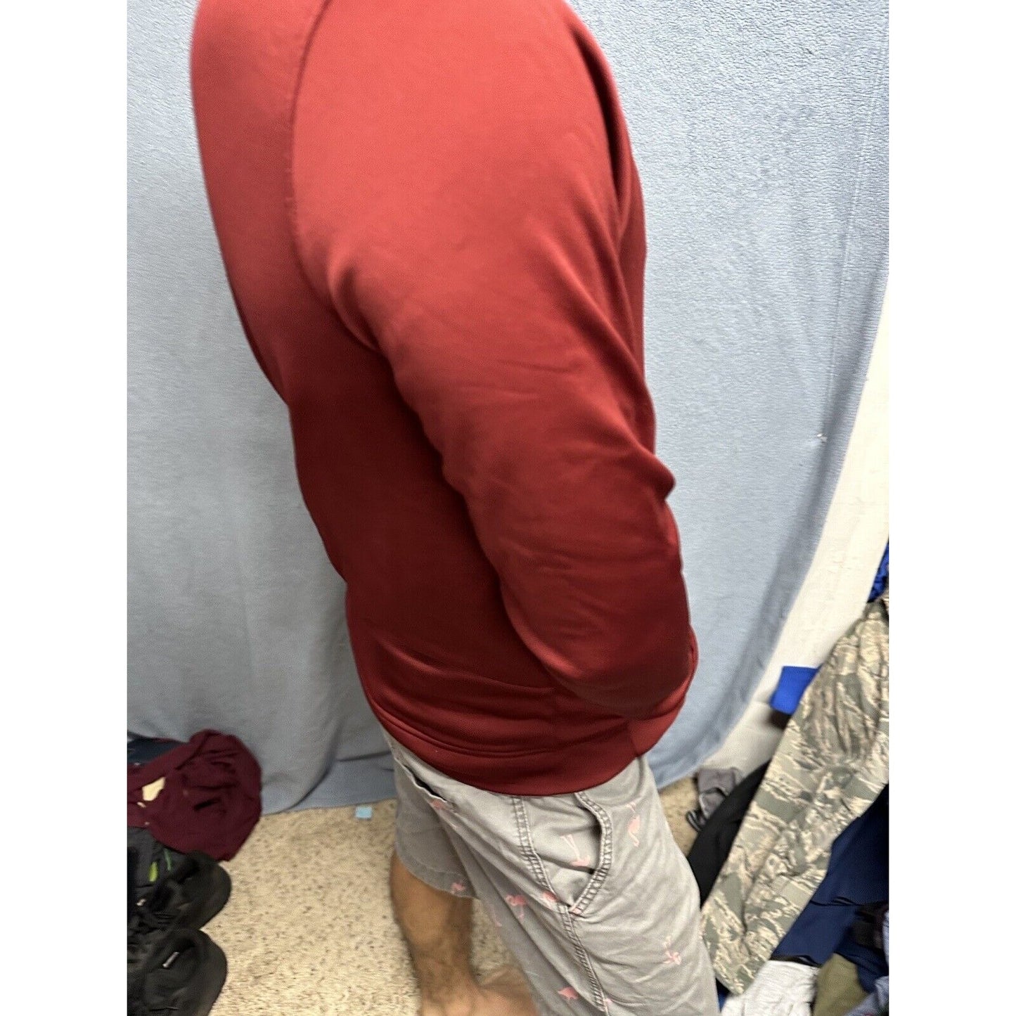 Men’s Maroon Pullover Hoodie Marine Corps Small Under Armour
