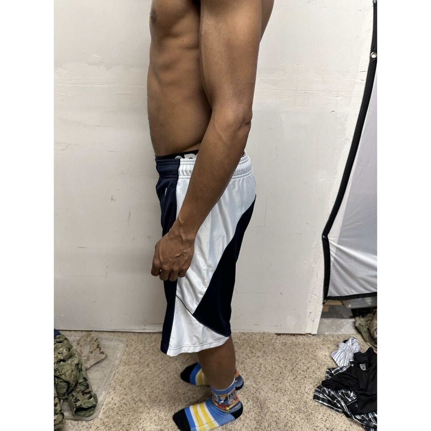 Men’s Blue Champion Navy Medium Athletic Shorts With Pockets