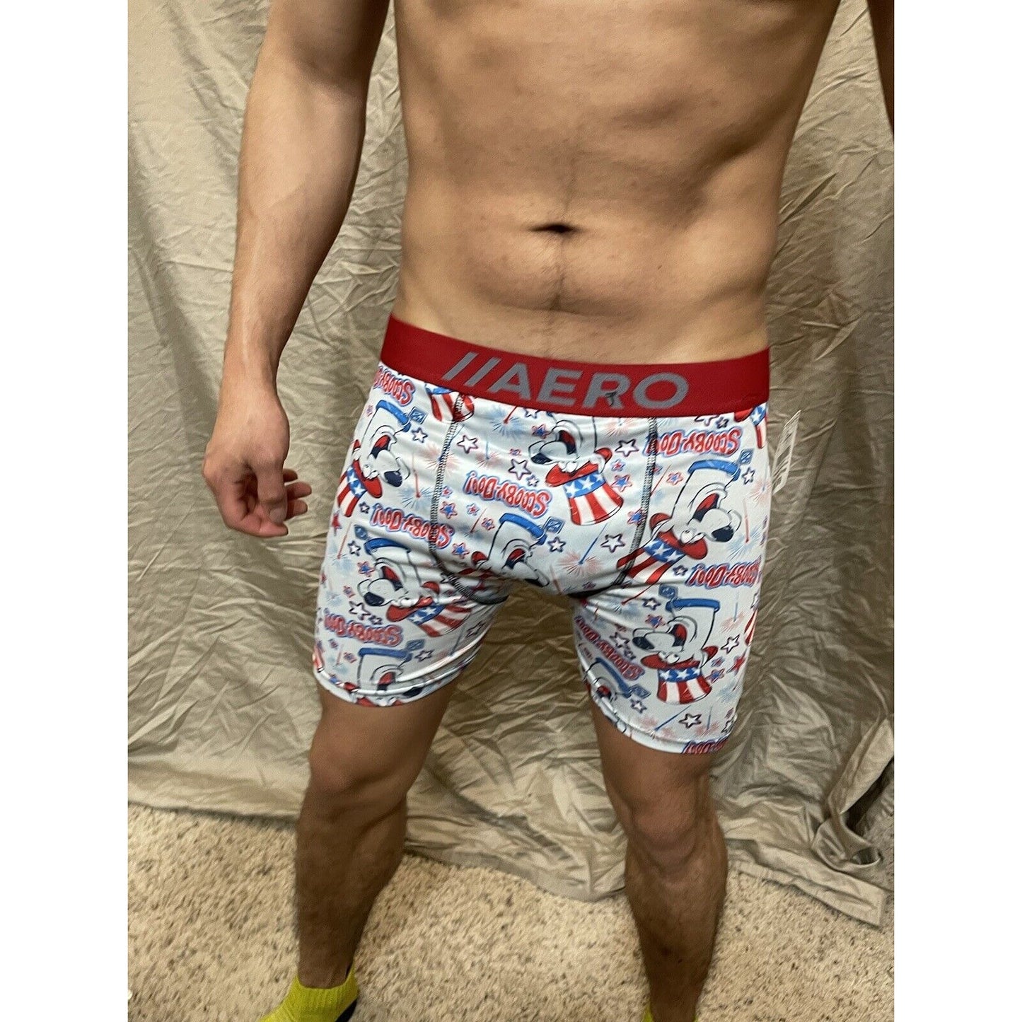 men's AERO Aeropostale Scooby Doo limited edition performance boxer briefs M
