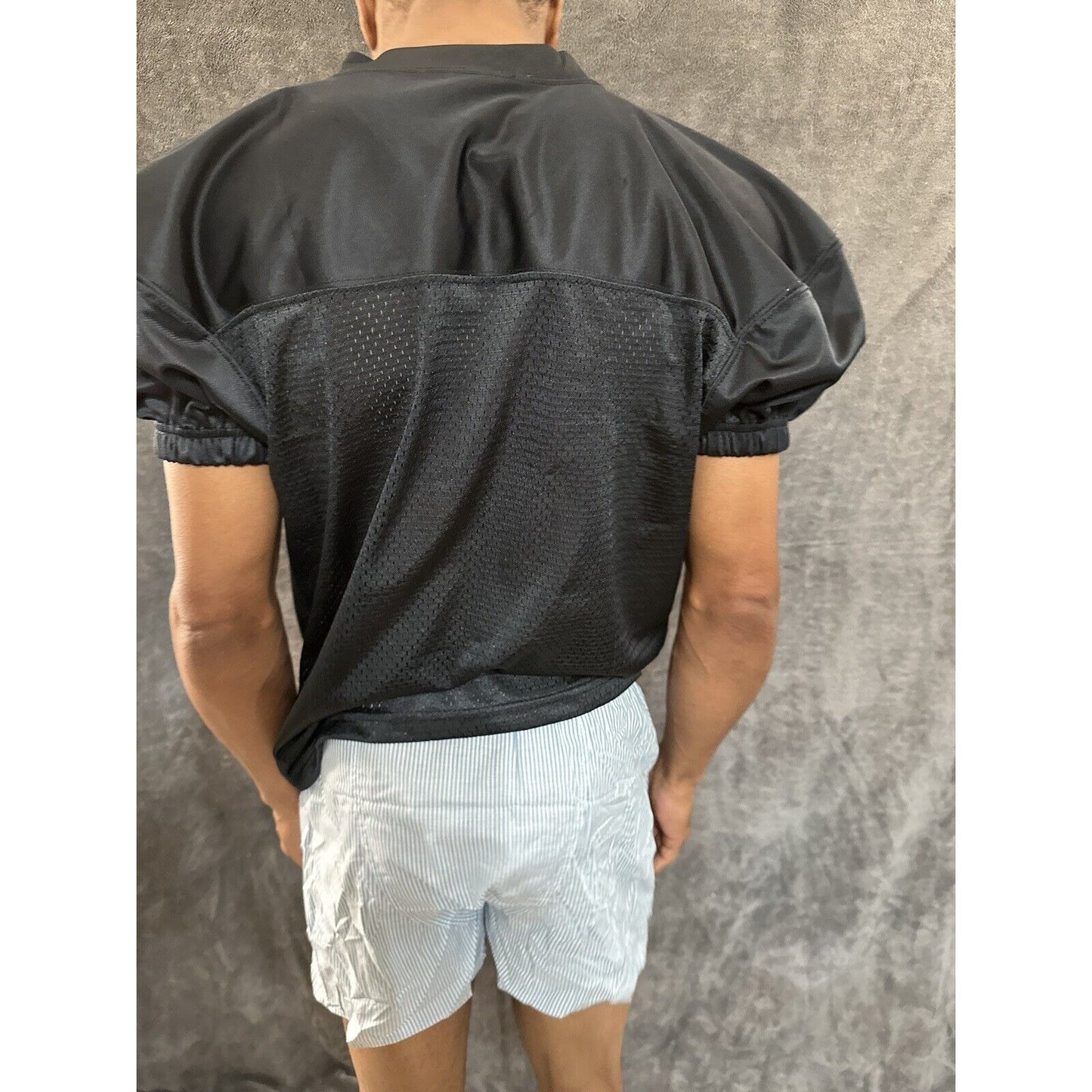 Men’s Black Football Jersey Champro Medium