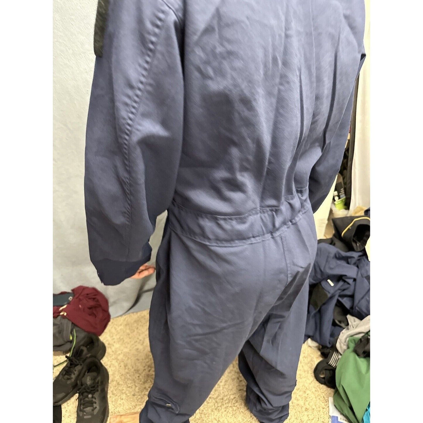 Men’s Dark Blue Strategic Air Command Missile Crew Coverall Uniform Suit O-3