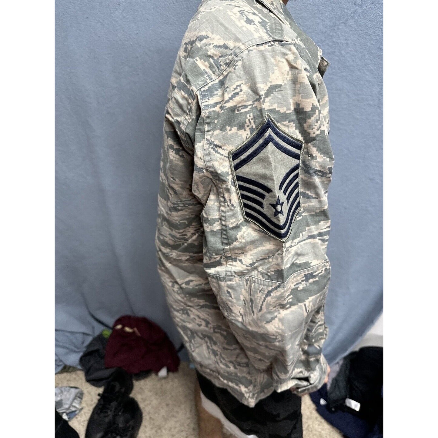 Men’s Abu Airman Battle Uniform Air Force Top Blouse 40R USAF