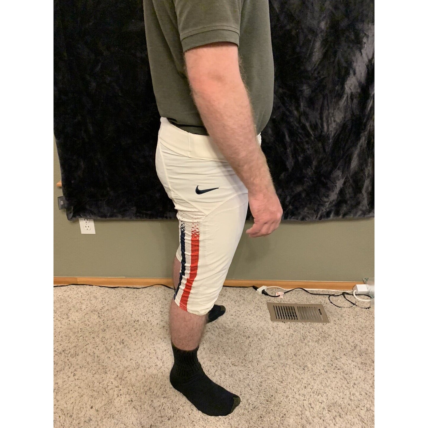 NIKE University of Arizona Wildcats RED/BLUE FOOTBALL PANTS Size 36