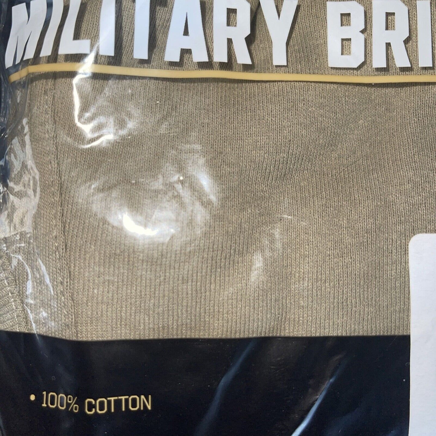 Men’s Soffe Military Briefs Tan Size 32