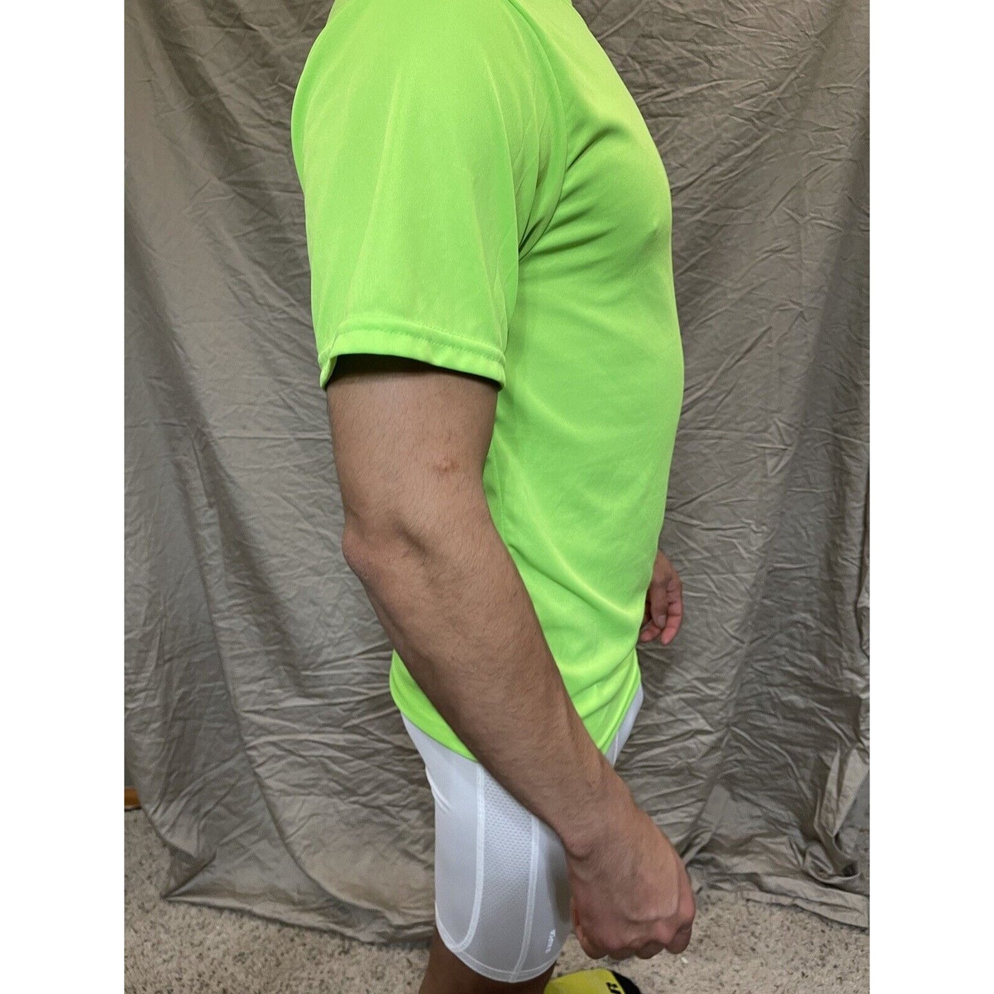 Men's Augusta Sportswear Moisture Management Athletic shirt Neon Green Small