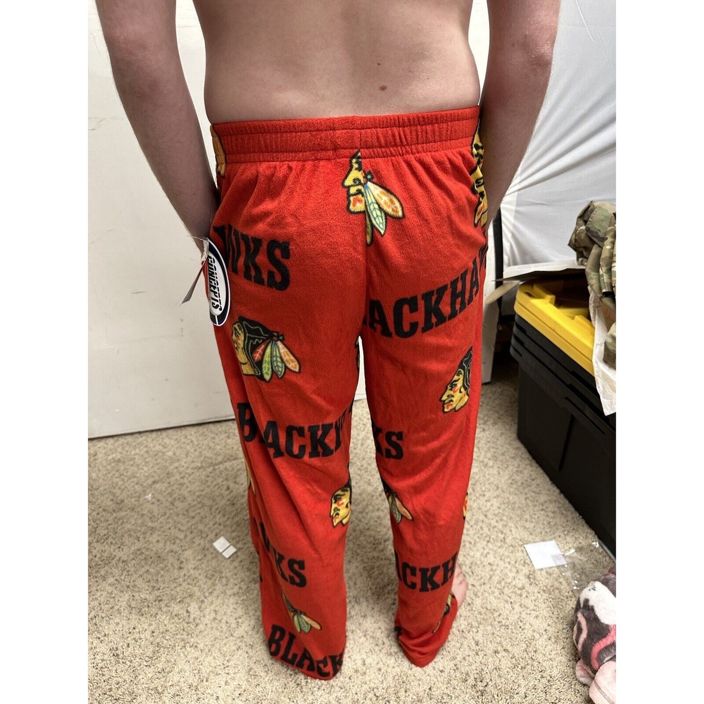 men’s concept sport sleepwear nhl medium blackhawks